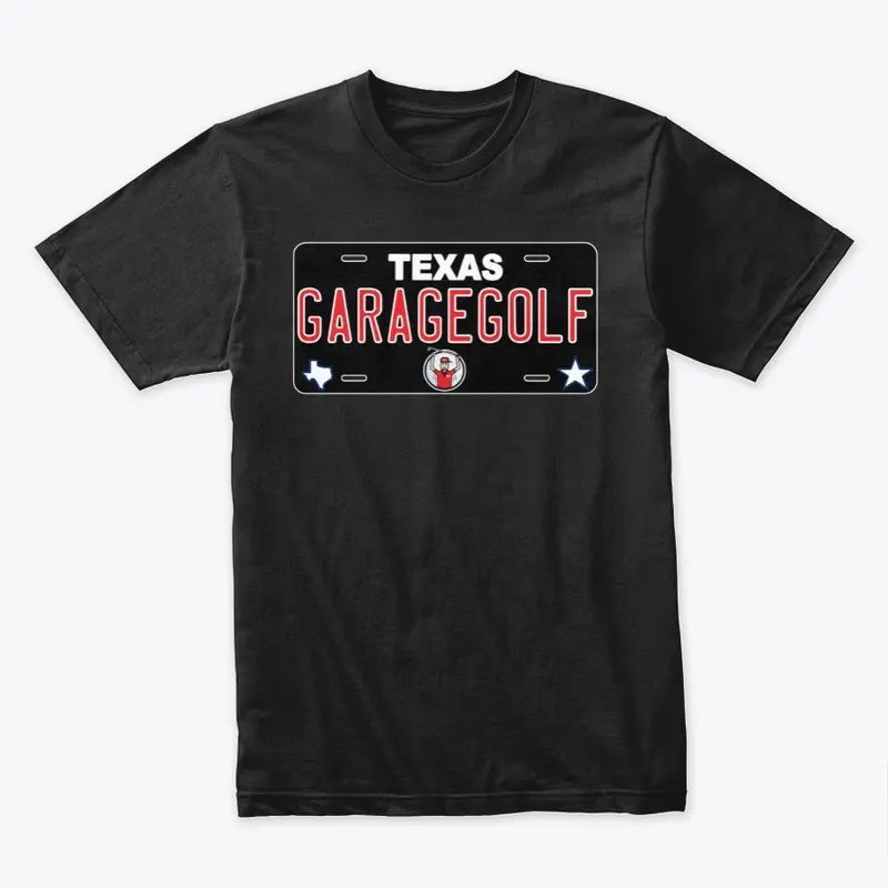 Garage Golf License Plate Design