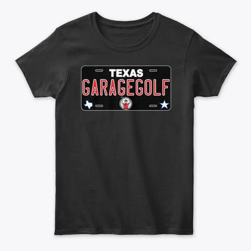 Garage Golf License Plate Design