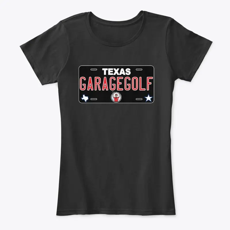 Garage Golf License Plate Design