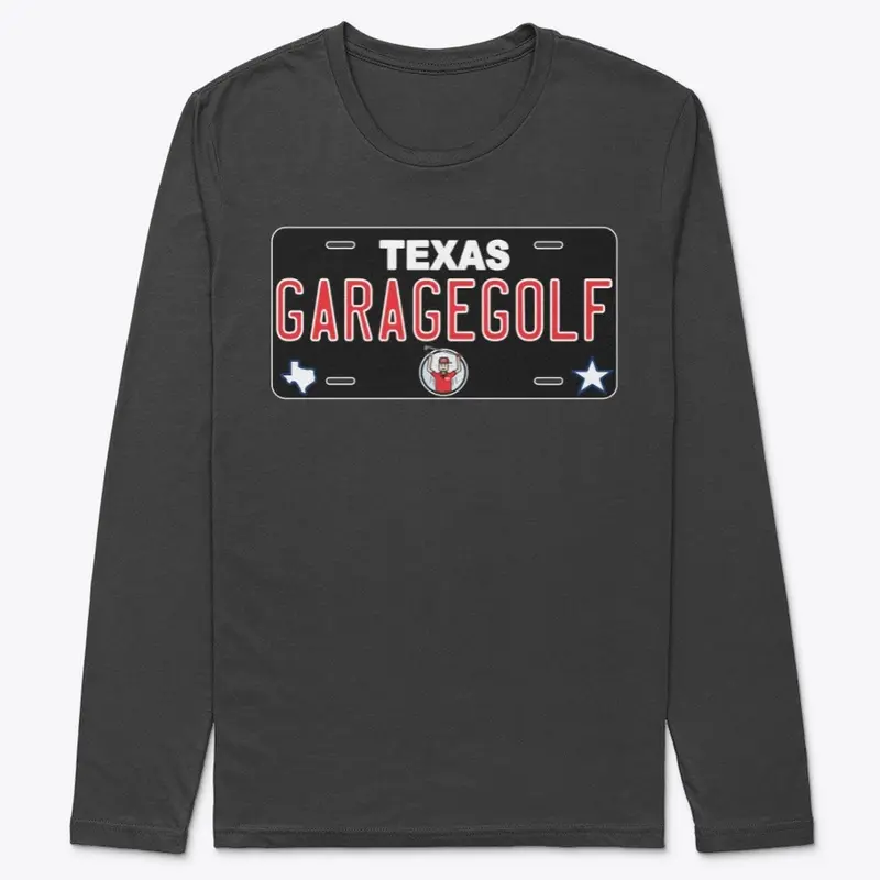 Garage Golf License Plate Design