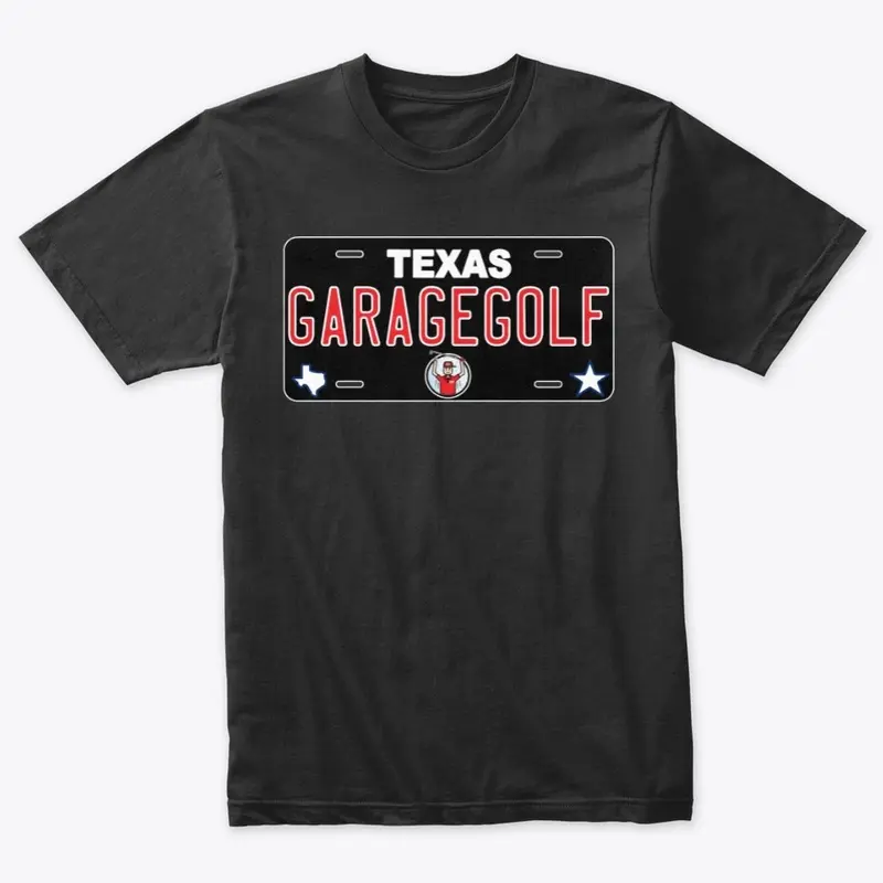 Garage Golf License Plate Design