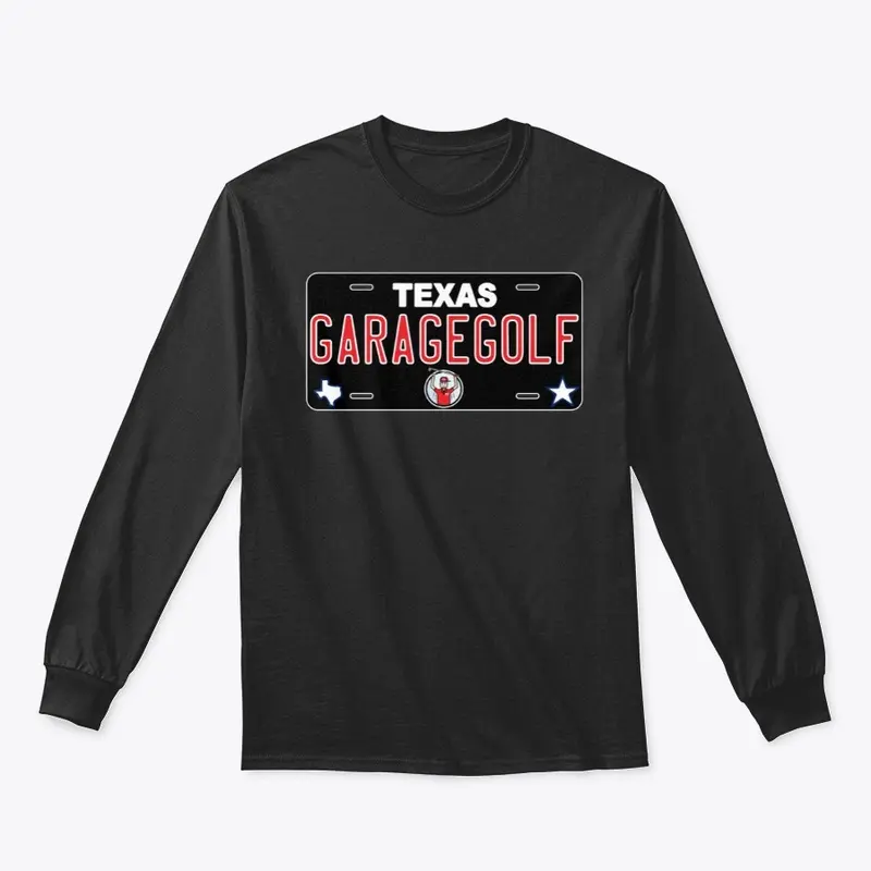 Garage Golf License Plate Design