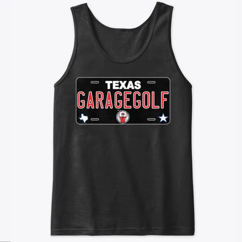 Garage Golf License Plate Design